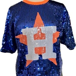 Houston Astros Sequin Shirt